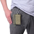 Miniatyrbillede 9 af 10: Tactical Key Bag Fanny Pack SORT BLACK