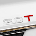 Miniatyrbillede 2 af 5: 3stk 3D Bilemblem Badge Decal Metal Badge Decal Stickers V8 V8 V8
