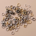 Miniatyrbillede 9 af 10: Åbne Jump Rings Split Rings Connectors 6MM4 4 6mm4
