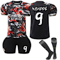 Miniatyrbillede 1 af 2: Real Madrid special edition børnefodboldtrøje nr. 9 Mbappe 16