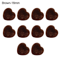 Pikkukuva 1 / 10: 10 kpl Kolmion nenän turvaosat RUSKEA 18mm Brown 18mm