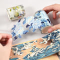 Pikkukuva 3 / 4: Kukkateippi Washi Tape läpinäkyvä teippi