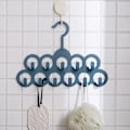 Miniatyrbild 6 av 10: 11 Hål Hängare Display Organizer Krok VIT white