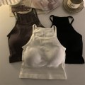 Miniatyrbild 5 av 10: Koreansk version Damlinne Casual Fashion Crop Top 04 04 04