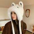 Pikkukuva 3 / 10: Pehmohattu Fur Beanie Hat KHAKI Khaki