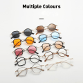Miniatyrbillede 9 af 10: Firkantede runde solbriller Ocean Lens Shades CLEAR GRAY-CLEAR Clear Gray-Clear