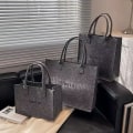 Miniatyrbilde 7 av 10: 1 Stk Filt Skulderveske Messenger Bag KAFFE STOR KAFFE STOR coffee large