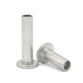 Miniatyrbilde 7 av 8: 100 stk aluminium flatt truss hode halvt rørformede nagler M2.5 X M2.5 x 8mm