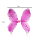 Pikkukuva 2 / 8: Lasten pukurekvisiitta Butterfly Wings 4 4 4