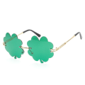 Pikkukuva 1 / 10: Irish Shamrock aurinkolasit St. Patrick's Day FOUR LEAF CLOVER Four Leaf Clover