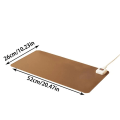Miniatyrbillede 2 af 10: Electric Heat Mouse Pad Bordmåtte PINK EU-STIK PINK EU-STIK Pink EU Plug