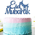 Miniatyrbilde 5 av 10: 5 stk Eid Mubarak Baketopper D D