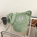 Fløjlsbukser Crossbody Tasker Spandtasker GRØN green