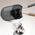 Miniatyrbillede 9 af 10: Blyantspidser Studenterpapir SORT Black