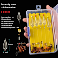 Miniatyrbild 1 av 10: 5Förpackningar/Låda Set Fiskedrag STYLE 4 SÄNK STYL 4 SÄNK Style 4 sink
