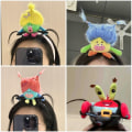 Miniatyrbillede 4 af 9: Ratatouille hårbånd Plys dukke pandebånd C C C