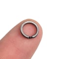 Miniatyrbillede 3 af 7: Fish Connector Fishing Split Ringe 7-(0,8 X ID6,0)MM 7-(0,8 X 7-(0.8 X ID6.0)mm