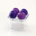 Miniatyrbillede 1 af 7: Makeup børsteholder Kosmetisk opbevaringsboks LILLA 2 2 purple 2-2