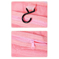 Miniatyrbillede 6 af 8: Gennemsigtig makeuptaske Rejsetaske SORT black