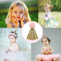Miniatyrbild 9 av 10: Färgglad tofs Barnstolsbanner Färgglad tofsbanner STYLE 3 style 3