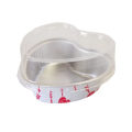 Miniatyrbilde 1 av 10: 10 stk/sett aluminiumsfolie kakeform Cupcake Cup #1 MED LOKK MED #1 With Lids-With Lids