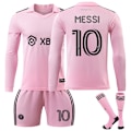 Pikkukuva 1 / 2: Inter Miami CF Koti Jalkapallo Pitkähihainen Paita Sukkien kanssa  Nro. 10 Messi