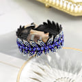 Miniatyrbillede 1 af 10: Fashion Crystal Hårnål Hårklo Clips D D D