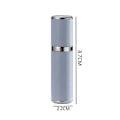 Miniatyrbilde 2 av 10: 5ml Parfyme Split Flaske Spray Flaske GRÅ grey