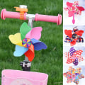 Miniatyrbild 10 av 10: Barn Cykel Väderkvarn Tecknad Färgglad Pinwheel 5 5 5