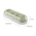 Miniatyrbillede 1 af 10: Ice Cube Form Popsicle Form GRØN POPSICLE MODE POPSICLE Form green Popsicle Mold-Popsicle Mold