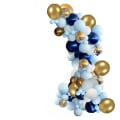 Pikkukuva 1 / 5: Blue Balloons Arch Kit Garland Kit Confetti