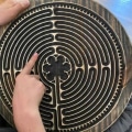 Miniatyrbillede 4 af 10: Finger Labyrinth Board Finger Maze 20X20CM 20x20cm