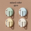 Miniatyrbilde 1 av 10: 4stk Veggkrok Selvklebende krok MULTICOLOR U SHAPE U SHAPE multicolor U shape-U shape