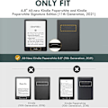 Miniatyrbillede 3 af 10: 6,8 tommer e-Reader Case Smart Folio Cover MINT GRØN Mint Green