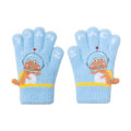 Miniatyrbilde 2 av 10: Strikkehansker for barn Strikkede ullhansker LYS BLÅ Light Blue