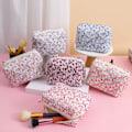 Miniatyrbillede 6 af 10: Puffy quiltet makeuptaske Stor rejsekosmetiktaske 04 04 04