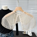 Miniatyrbilde 1 av 10: Blondekrage for kvinner Dingzhu sjalkrage 3 3 3