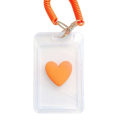 Miniatyrbillede 7 af 10: Med nøglering Transparent Card Hold Access Card RØD red