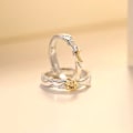 Pikkukuva 5 / 9: Couple Rings Hopeoitu Sormuspari A PAIR A PAIR a pair