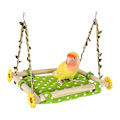 Pikkukuva 1 / 7: Bird Swing Lelut Parrot Perch Stand Riippumatto Bed