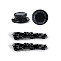 Miniatyrbillede 1 af 10: Automatisk Buckle Rope No Tie Shoe Snørebånd SORT Black