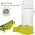 Miniatyrbillede 2 af 7: Fuglebur Water Feeder Drikke Feeder Fugle Vand Feeder Flasker