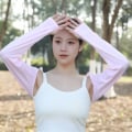 Miniatyrbillede 4 af 10: Raglan Sleeve Ice Arm Sleeve LYS GRÅ Light Grey