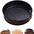 Miniatyrbillede 4 af 8: Metal Bage Form Kager Forme 7 TOMME 7 TOMME 7 Inch