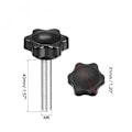 Miniatyrbilde 1 av 5: 10 stk Klemmeskrueknapp Plomme sekskantformede grep 10PCSM6X40MM 10PCSM6x40mm