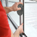 Miniatyrbilde 2 av 7: Brush Weather Striping Selvklebende tetningsstrimmel 39,4FT 39.4FT
