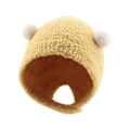Miniatyrbilde 1 av 10: Høst Vinter Luer Baby Barn Beanie Caps GUL Yellow