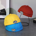 Miniatyrbillede 3 af 10: Baby Brimless Hat Hip Hop Caps SORT Black