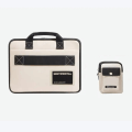 Miniatyrbilde 8 av 10: Kontrastfarge Laptop Bag Lader Adapter Oppbevaringsveske GRÅ Grey 14 Inch