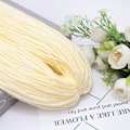 Miniatyrbillede 1 af 9: Macrame Rope Nylon Cord LYSGUL LIGHT YELLOW